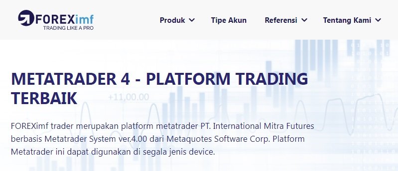 FOREXimf Platform Trading